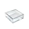 Azar Displays Square Deluxe Clear AcrylicTray - 5.875" x 5.875", PK4 556204 - alternate 1